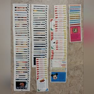Vintage Disney Collectible Trading Cards